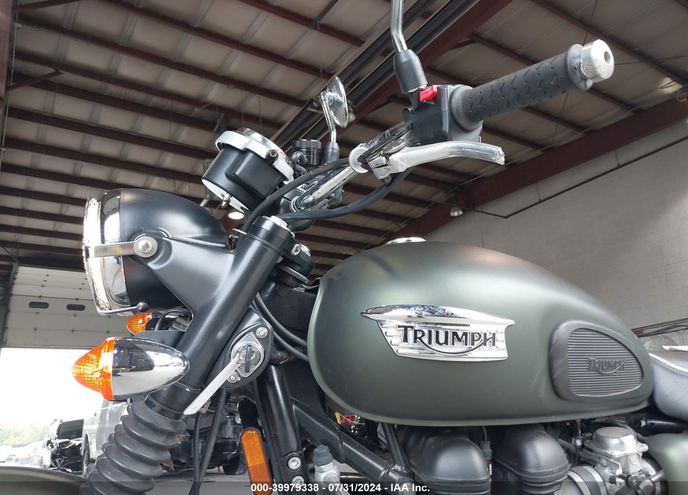 2009 TRIUMPH MOTORCYCLE SCRAMBLER VIN: SMT925RN99T379283