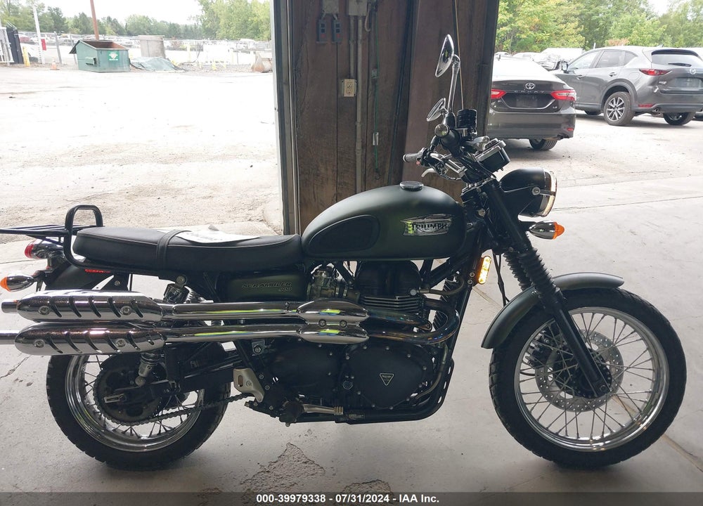 2009 TRIUMPH MOTORCYCLE SCRAMBLER VIN: SMT925RN99T379283