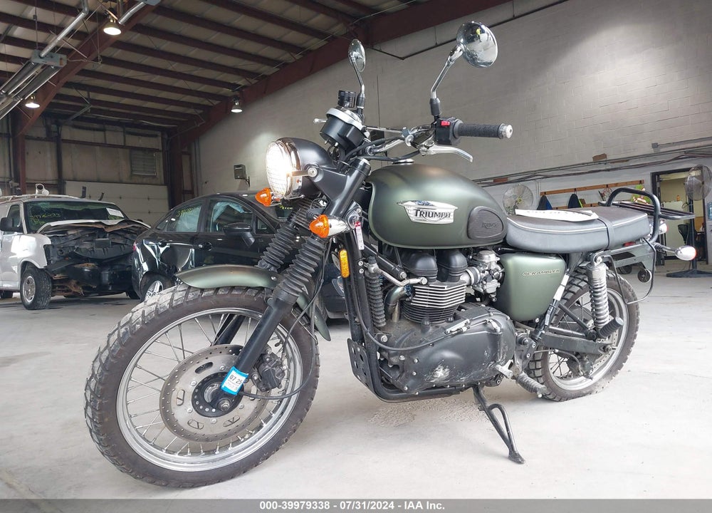2009 TRIUMPH MOTORCYCLE SCRAMBLER VIN: SMT925RN99T379283
