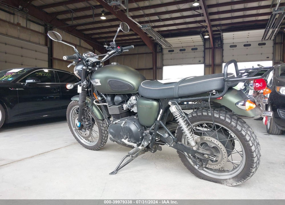 2009 TRIUMPH MOTORCYCLE SCRAMBLER VIN: SMT925RN99T379283