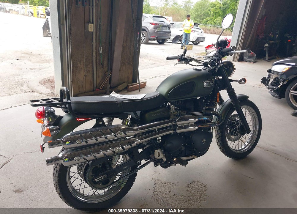 2009 TRIUMPH MOTORCYCLE SCRAMBLER VIN: SMT925RN99T379283