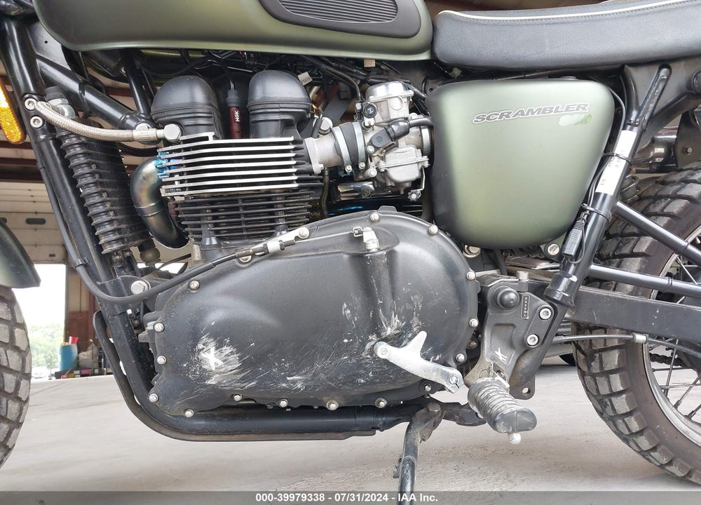 2009 TRIUMPH MOTORCYCLE SCRAMBLER VIN: SMT925RN99T379283
