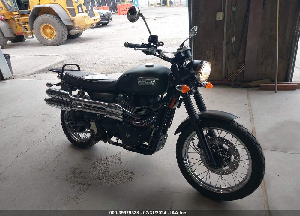 2009 TRIUMPH MOTORCYCLE SCRAMBLER VIN: SMT925RN99T379283