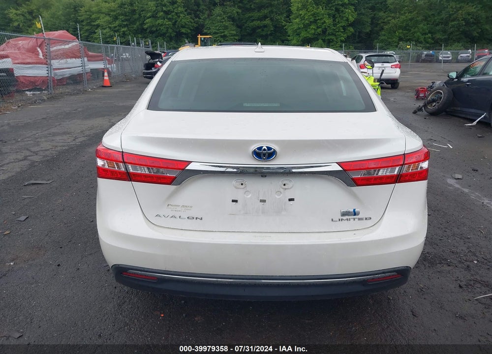 2014 TOYOTA AVALON HYBRID LIMITED VIN: 4T1BD1EB4EU032698