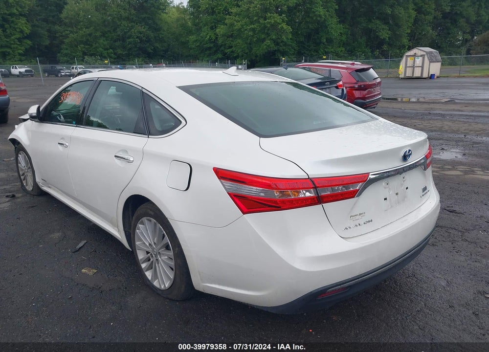 2014 TOYOTA AVALON HYBRID LIMITED VIN: 4T1BD1EB4EU032698