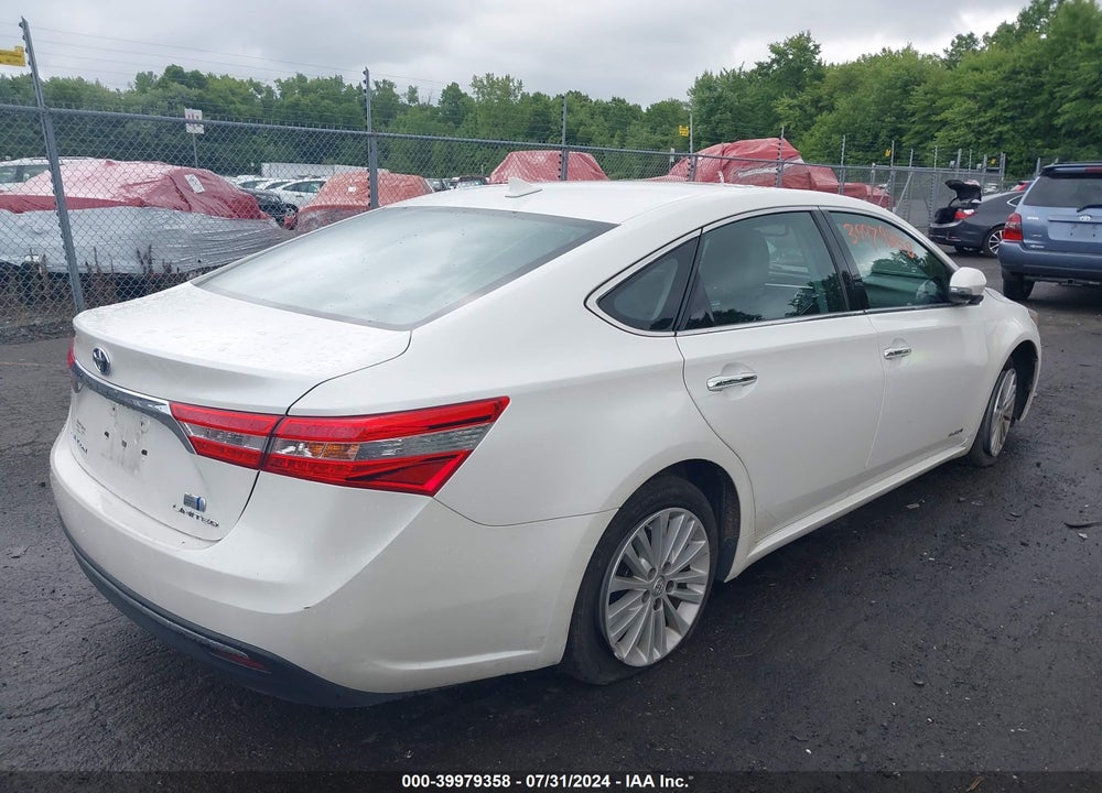 2014 TOYOTA AVALON HYBRID LIMITED VIN: 4T1BD1EB4EU032698