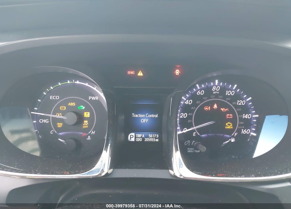 2014 TOYOTA AVALON HYBRID LIMITED VIN: 4T1BD1EB4EU032698