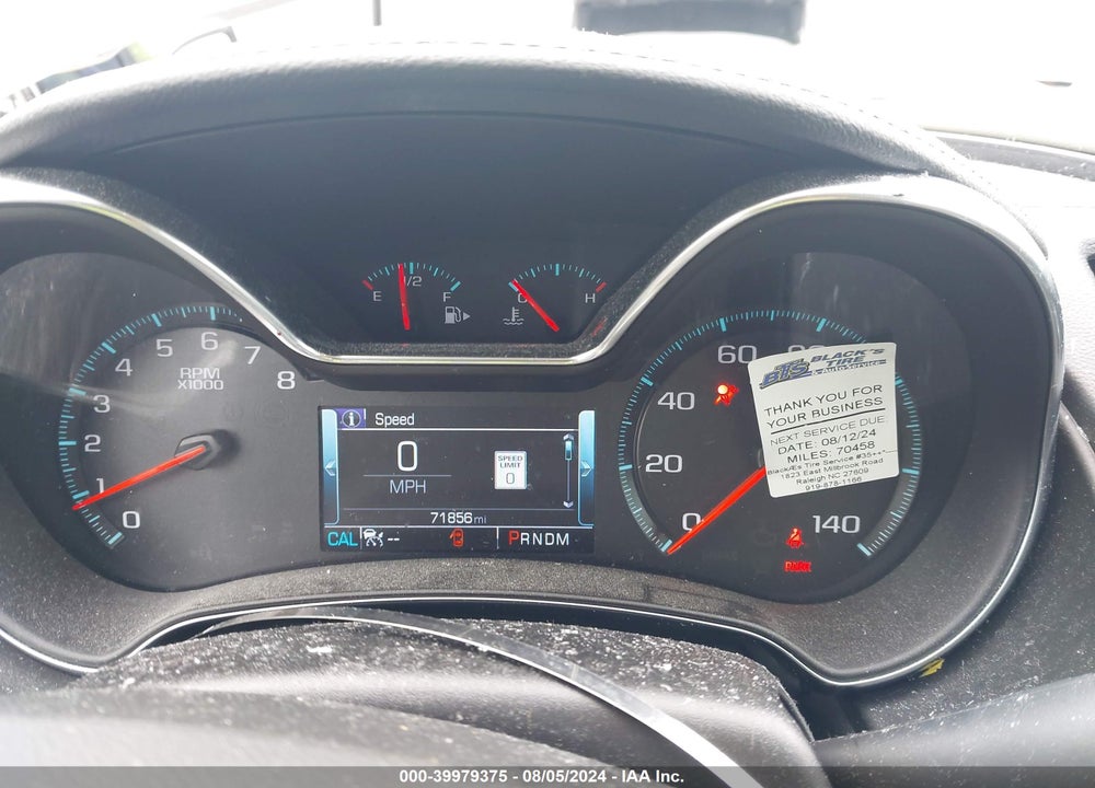 2018 CHEVROLET IMPALA 2LZ VIN: 2G1125S31J9137127