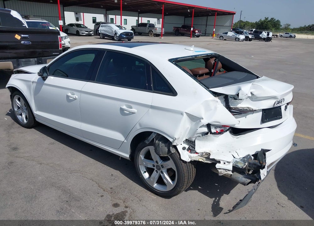 2017 AUDI A3 2.0T PREMIUM VIN: WAUAUGFF8H1058874