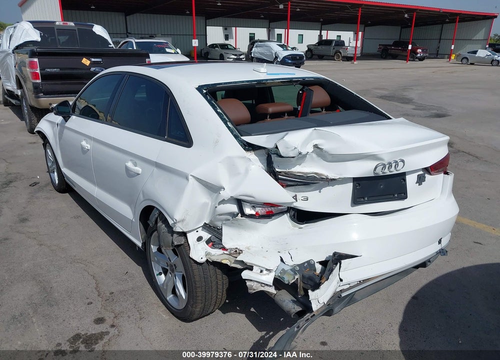 2017 AUDI A3 2.0T PREMIUM VIN: WAUAUGFF8H1058874