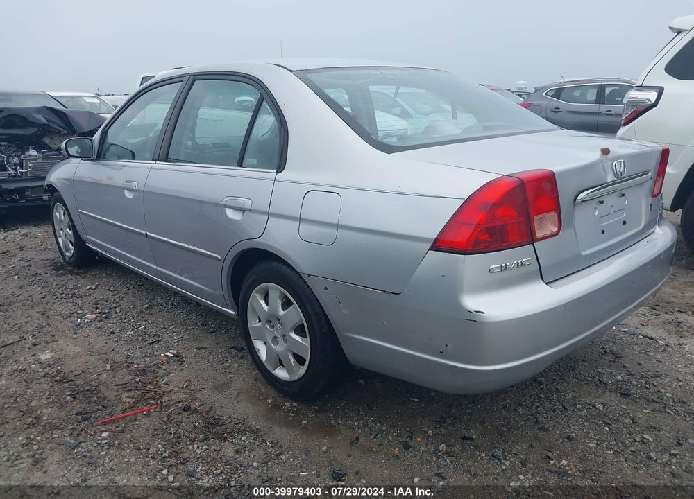 2002 HONDA CIVIC EX VIN: 1HGES267X2L026107