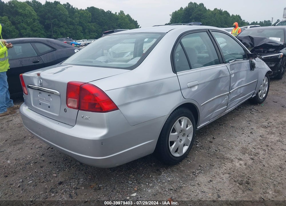 2002 HONDA CIVIC EX VIN: 1HGES267X2L026107