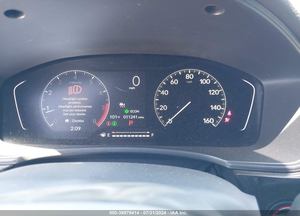 2024 HONDA CIVIC SPORT VIN: 19XFL2H8XRE014290
