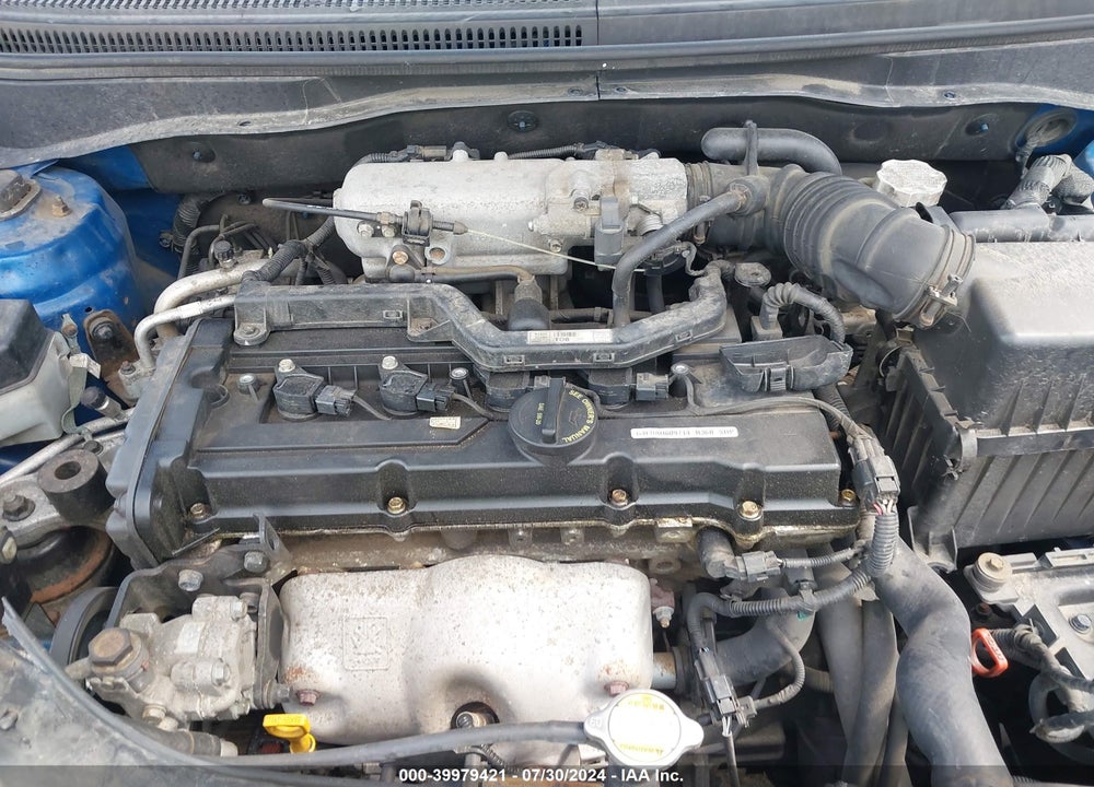 2010 KIA RIO LX VIN: KNADH4A3XA6667423