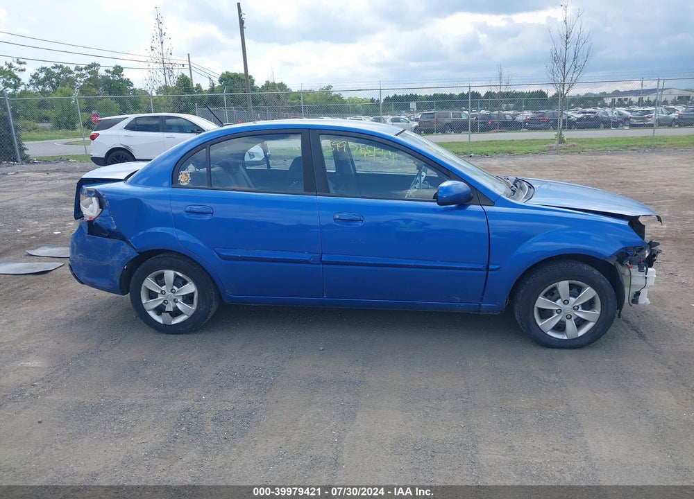 2010 KIA RIO LX VIN: KNADH4A3XA6667423