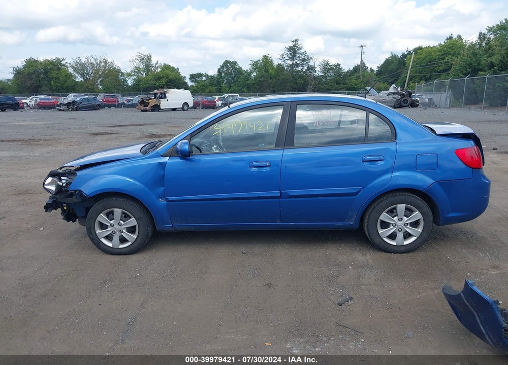 2010 KIA RIO LX VIN: KNADH4A3XA6667423