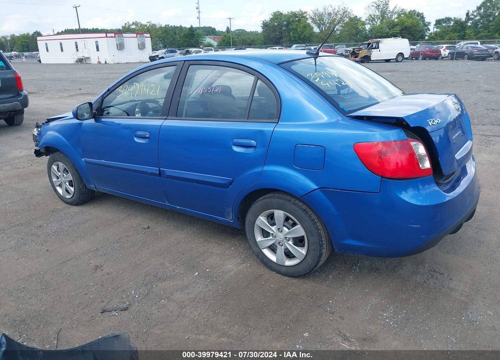 2010 KIA RIO LX VIN: KNADH4A3XA6667423