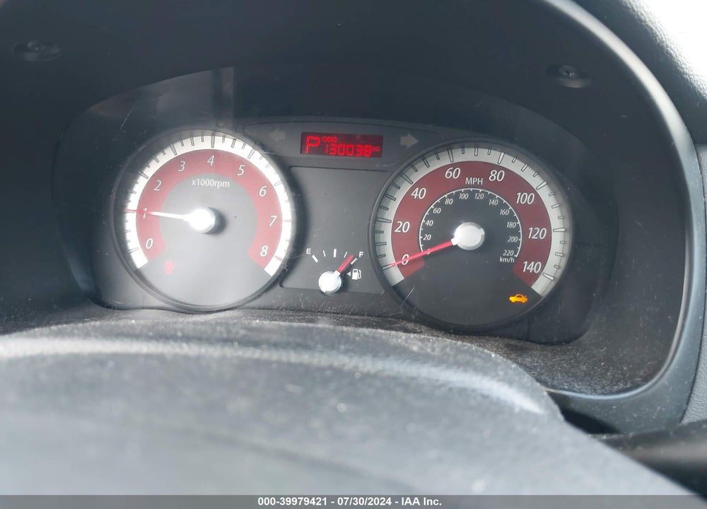2010 KIA RIO LX VIN: KNADH4A3XA6667423