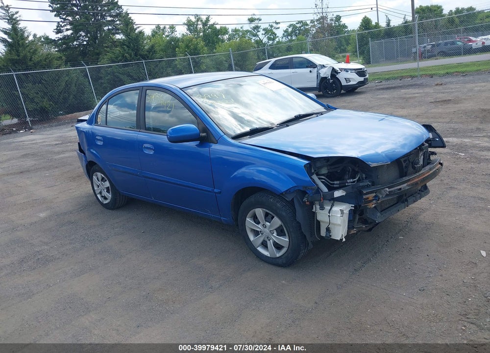 2010 KIA RIO LX VIN: KNADH4A3XA6667423