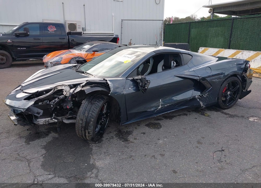 2021 CHEVROLET CORVETTE STINGRAY RWD 2LT VIN: 1G1YB2D44M5113134