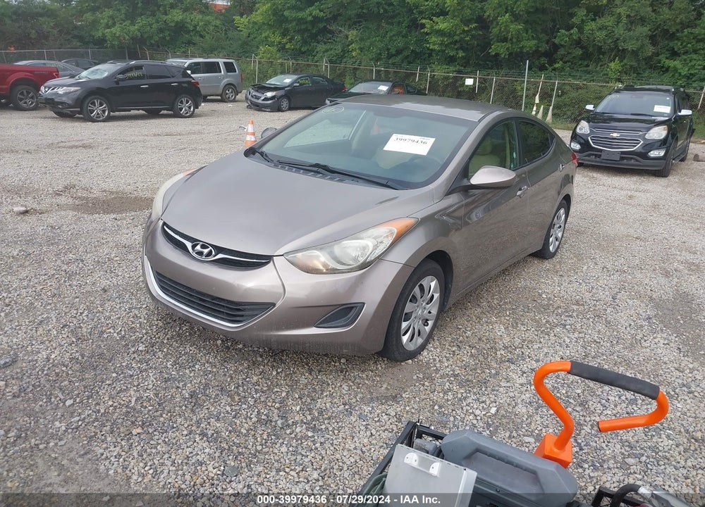 2011 HYUNDAI ELANTRA GLS VIN: 5NPDH4AE5BH033206