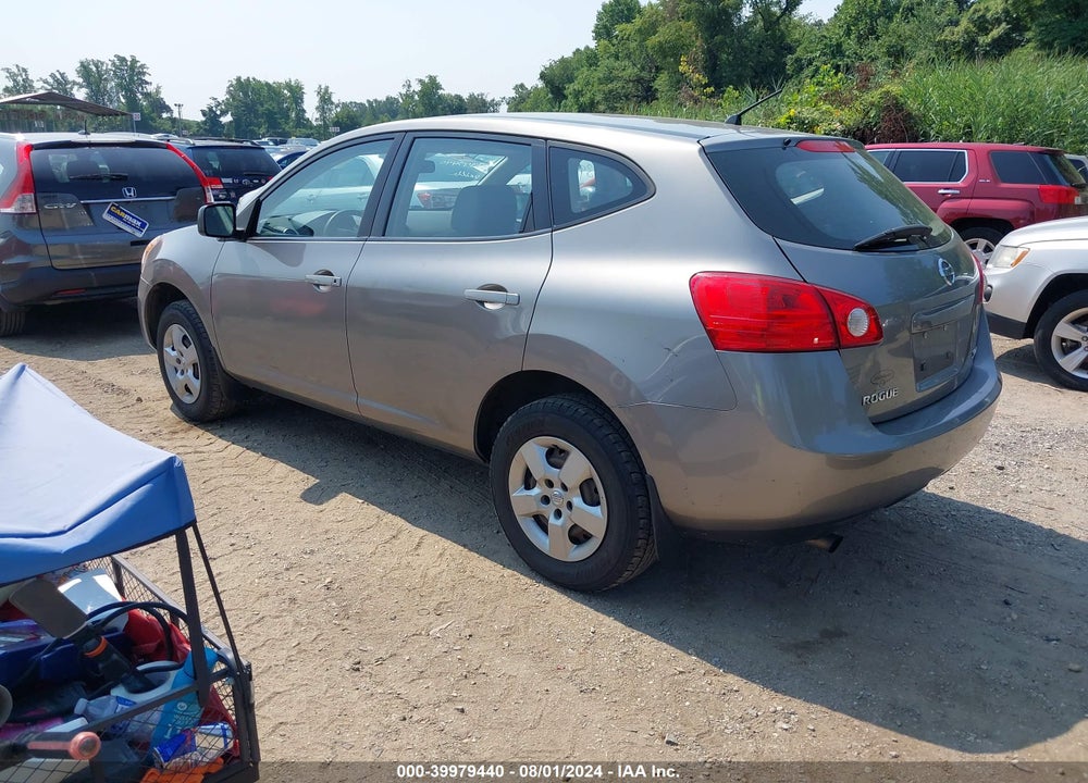 2009 NISSAN ROGUE S VIN: JN8AS58V29W189874