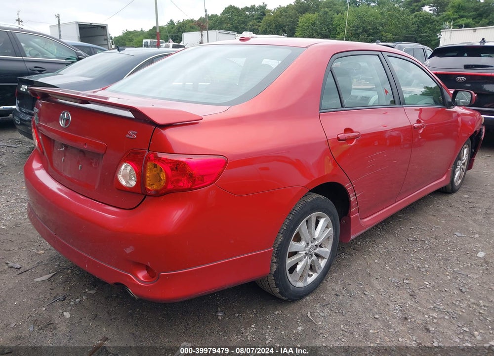 2009 TOYOTA COROLLA S VIN: 2T1BU40E89C119742