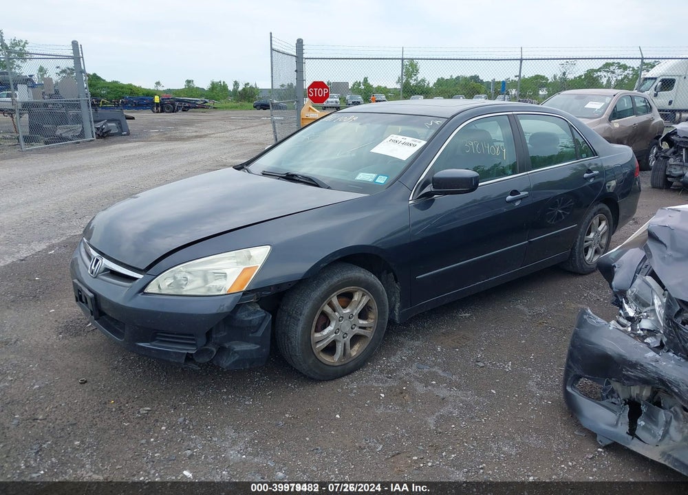 2006 HONDA ACCORD 2.4 EX VIN: 1HGCM55876A050606