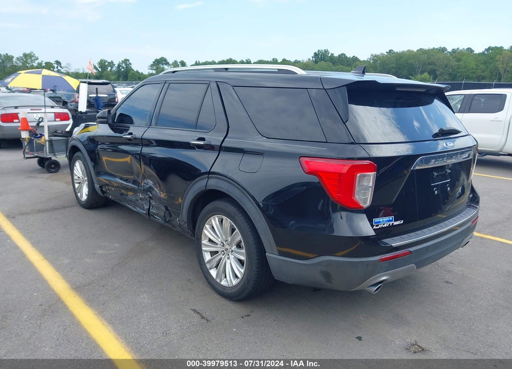 2020 FORD EXPLORER LIMITED VIN: 1FMSK7FHXLGA52784