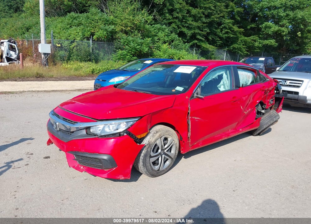 2016 HONDA CIVIC LX VIN: 2HGFC2F5XGH503672