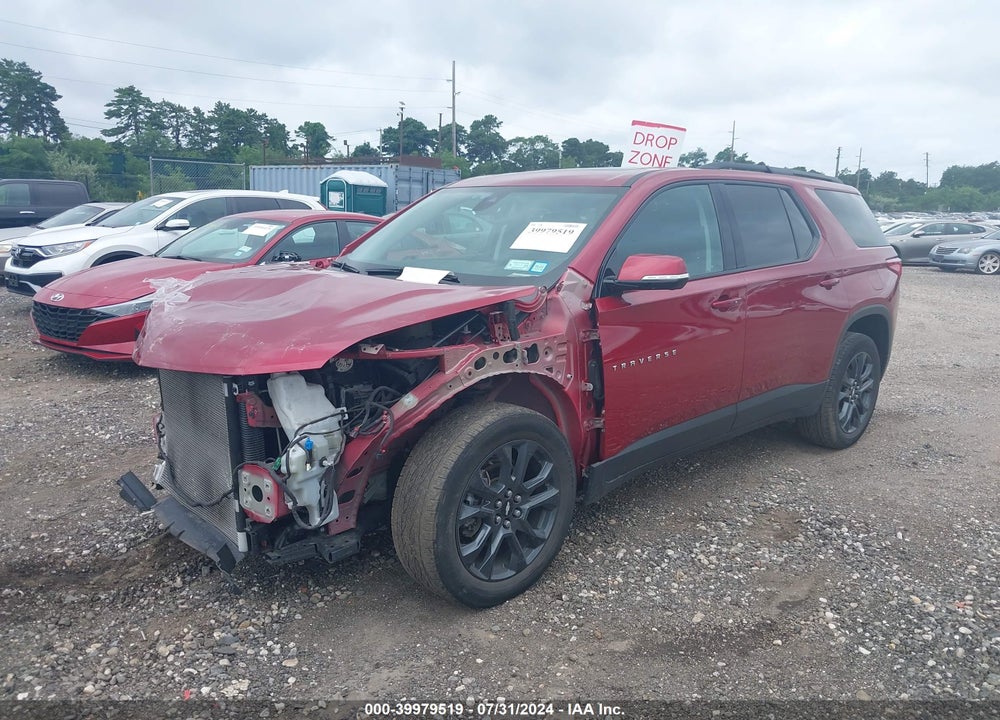 2021 CHEVROLET TRAVERSE AWD RS VIN: 1GNEVJKW8MJ107027
