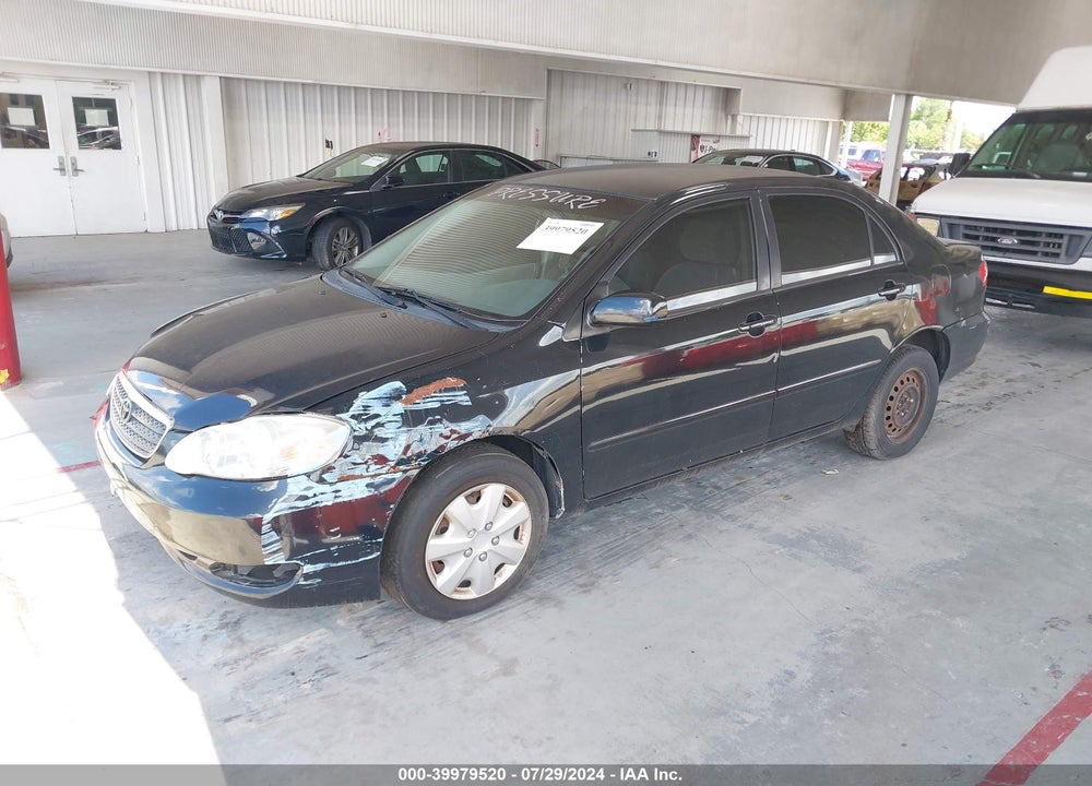 2007 TOYOTA COROLLA LE VIN: 2T1BR32E37C844316