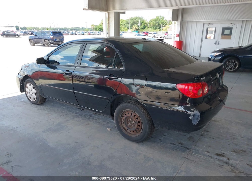 2007 TOYOTA COROLLA LE VIN: 2T1BR32E37C844316