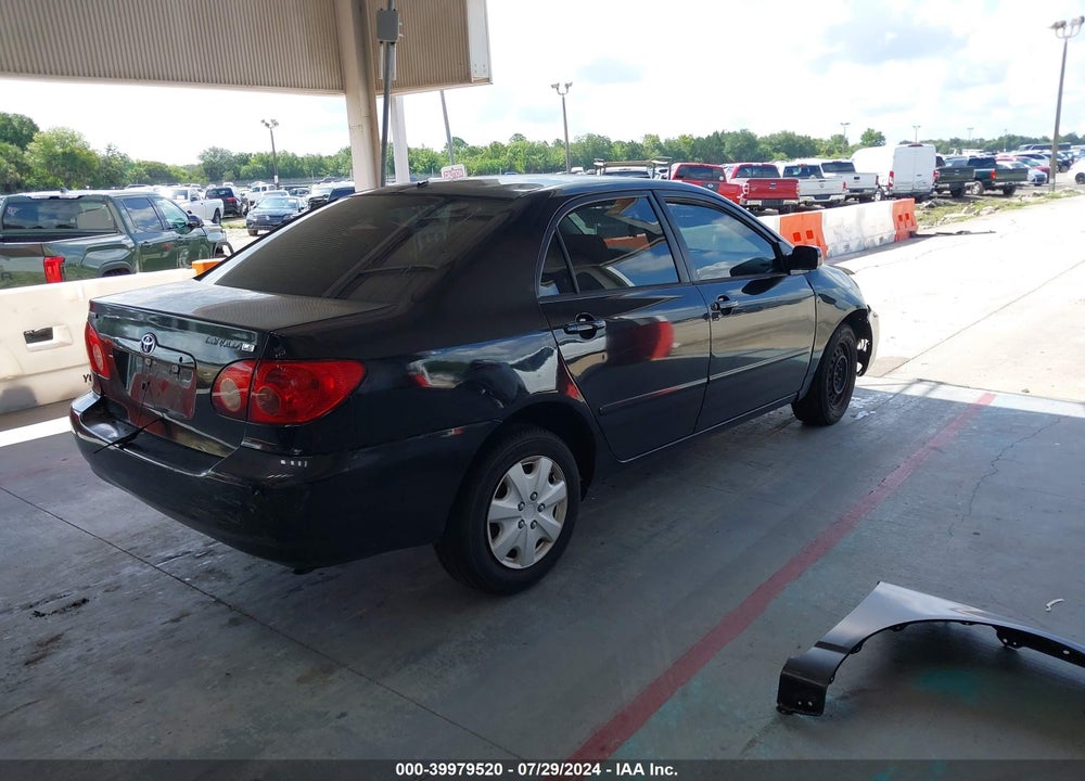 2007 TOYOTA COROLLA LE VIN: 2T1BR32E37C844316