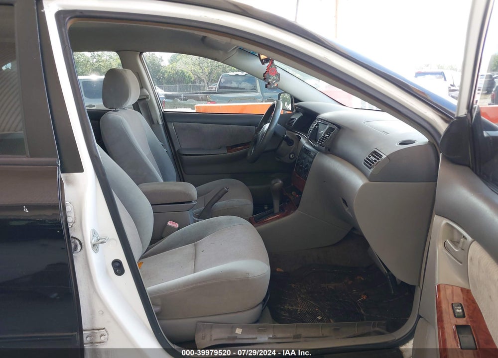 2007 TOYOTA COROLLA LE VIN: 2T1BR32E37C844316