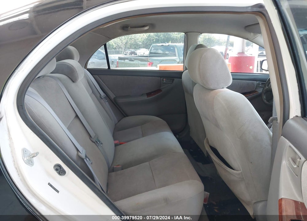 2007 TOYOTA COROLLA LE VIN: 2T1BR32E37C844316