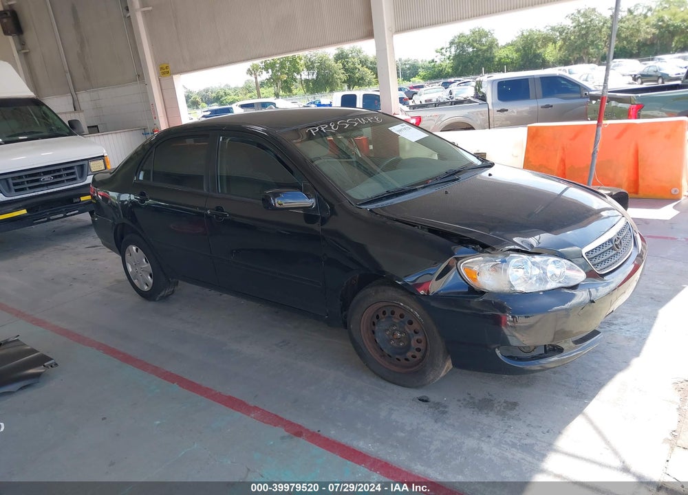 2007 TOYOTA COROLLA LE VIN: 2T1BR32E37C844316