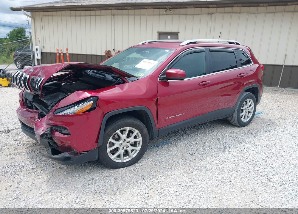 2017 JEEP CHEROKEE LATITUDE 4X4 VIN: 1C4PJMCB8HW546022