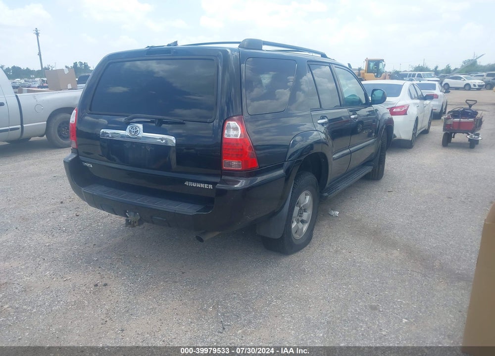 2006 TOYOTA 4RUNNER SR5 V6 VIN: JTEZU14R760081450