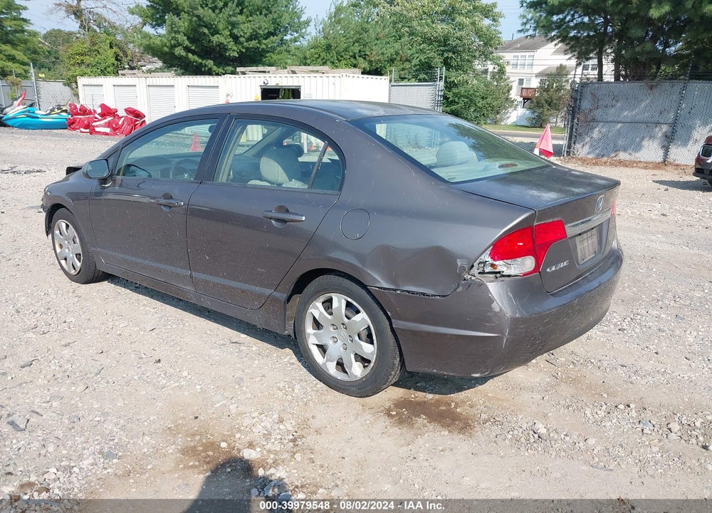 2011 HONDA CIVIC LX VIN: 2HGFA1F5XBH534932