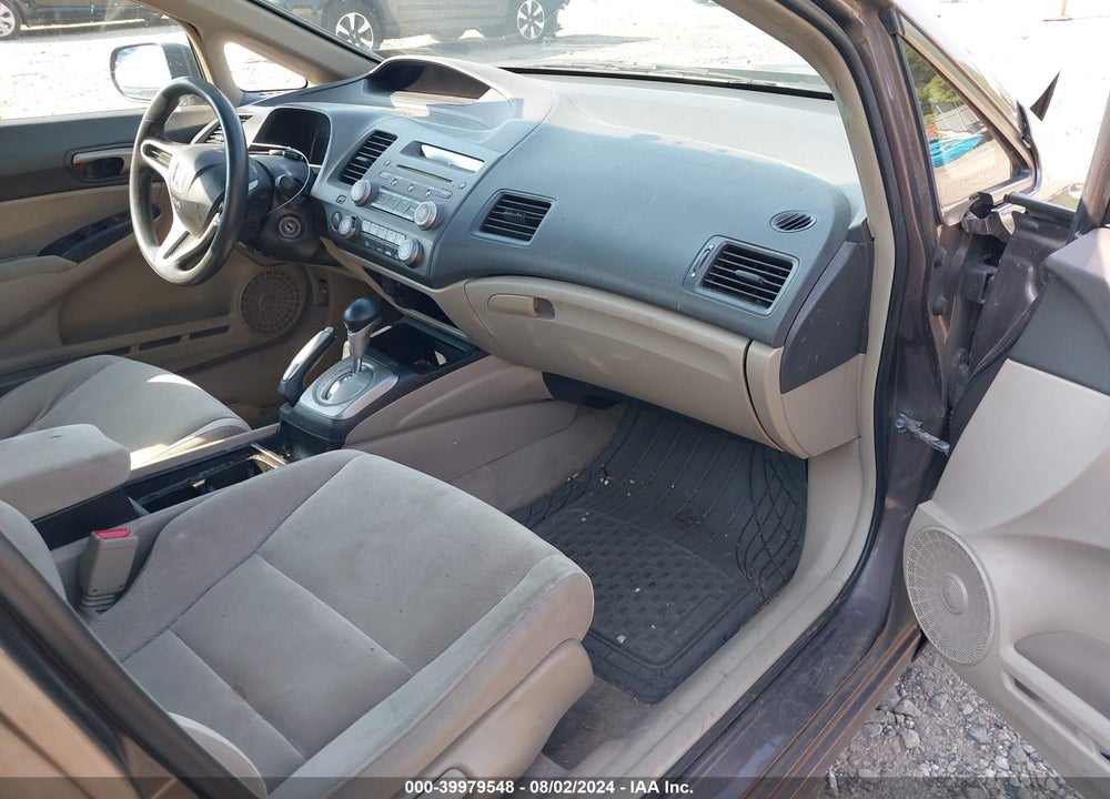2011 HONDA CIVIC LX VIN: 2HGFA1F5XBH534932