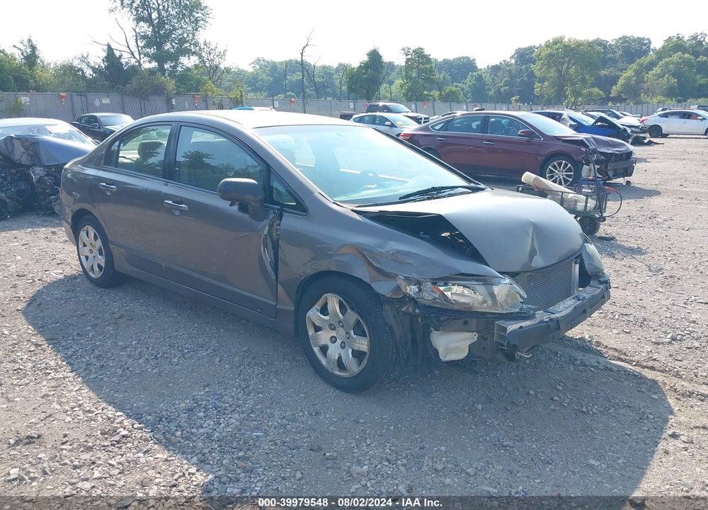 2011 HONDA CIVIC LX VIN: 2HGFA1F5XBH534932