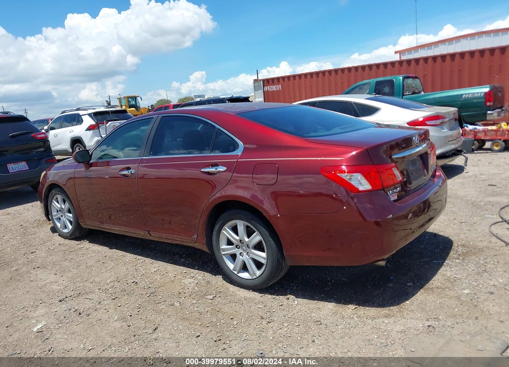 2008 LEXUS ES 350 VIN: JTHBJ46G082202529