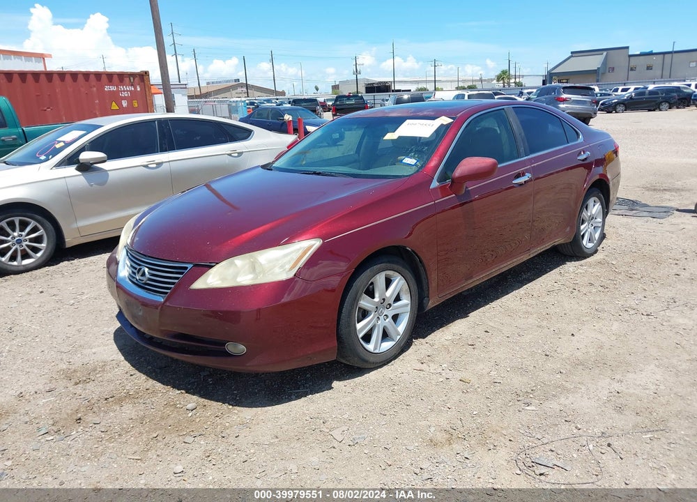 2008 LEXUS ES 350 VIN: JTHBJ46G082202529
