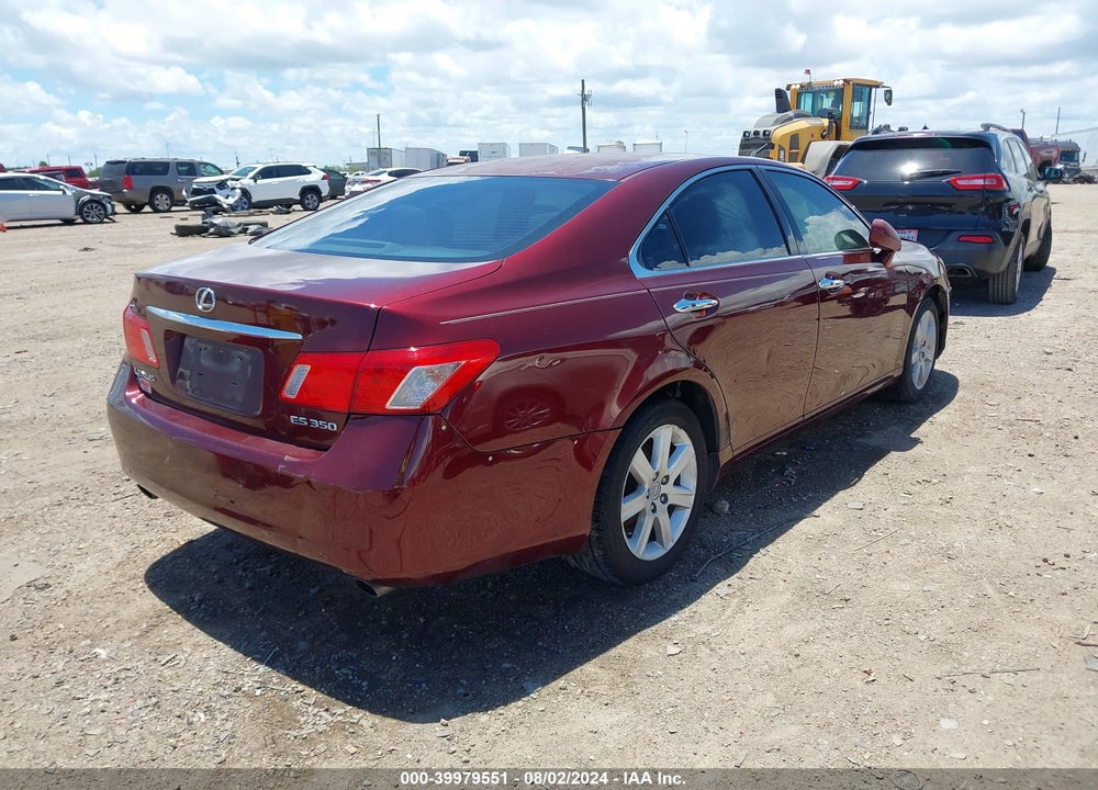 2008 LEXUS ES 350 VIN: JTHBJ46G082202529