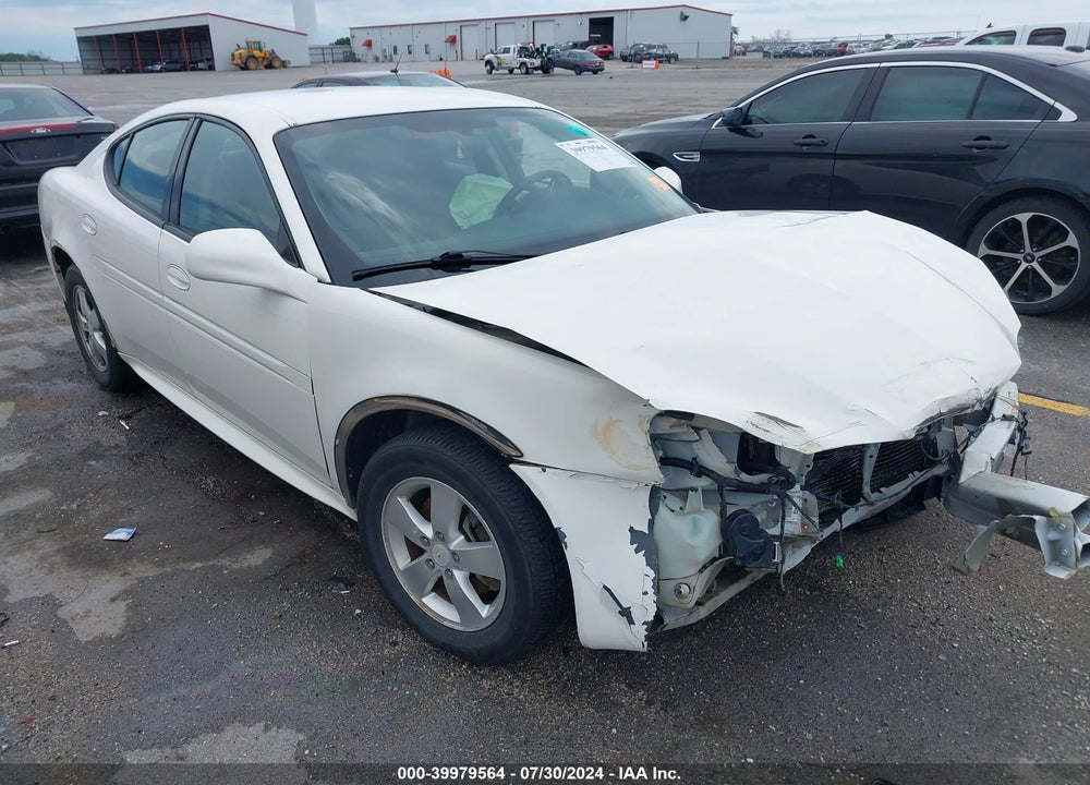 2008 PONTIAC GRAND PRIX VIN: 2G2WP552081103825
