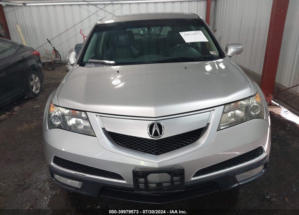 2011 ACURA MDX VIN: 2HNYD2H25BH539683