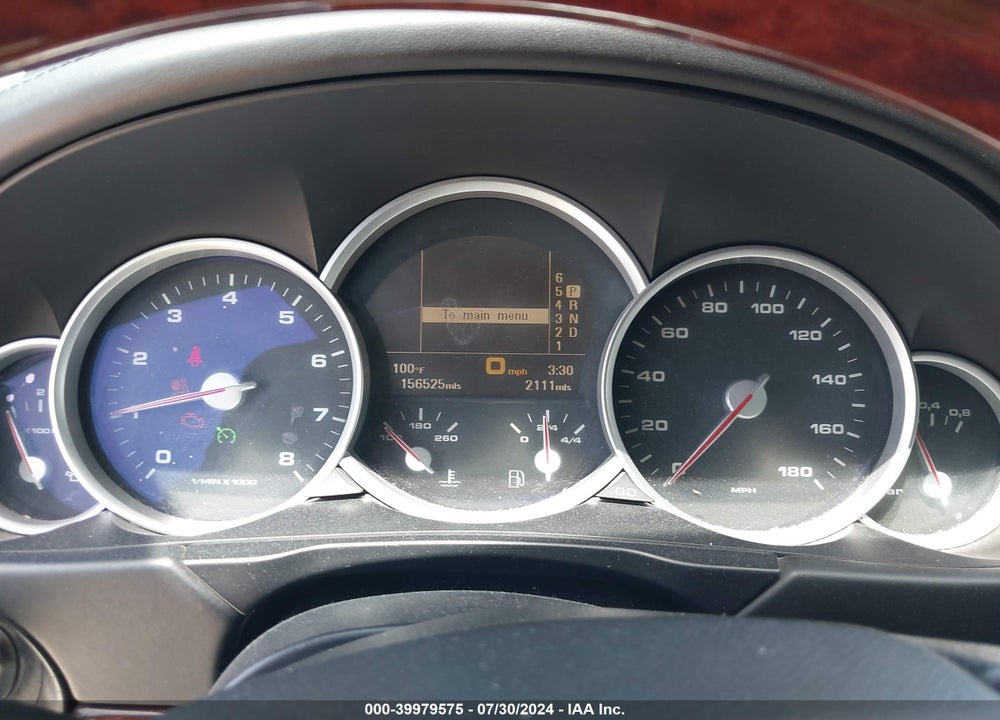 2005 PORSCHE CAYENNE TURBO VIN: WP1AC29P45LA90720