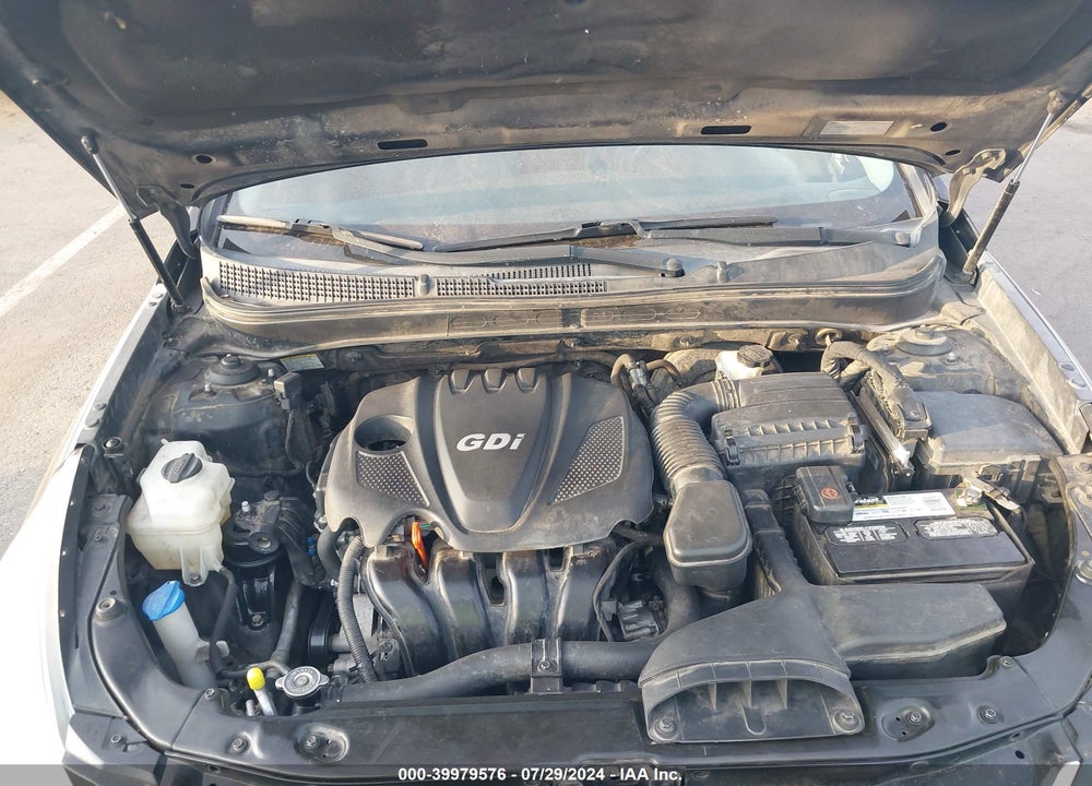 2013 HYUNDAI SONATA GLS VIN: 5NPEB4AC1DH653221