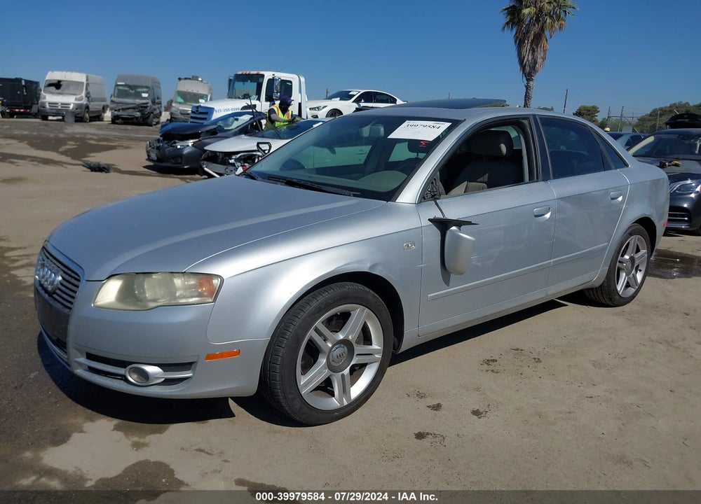 2006 AUDI A4 VIN: WAUAF78E86A203309